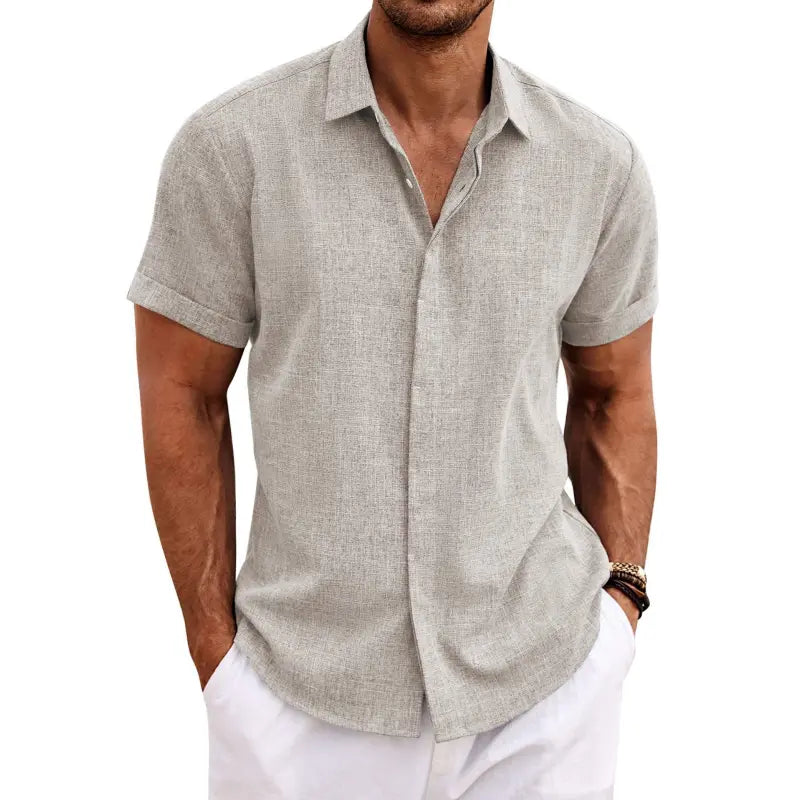 Coastal Breeze Linen Shirt