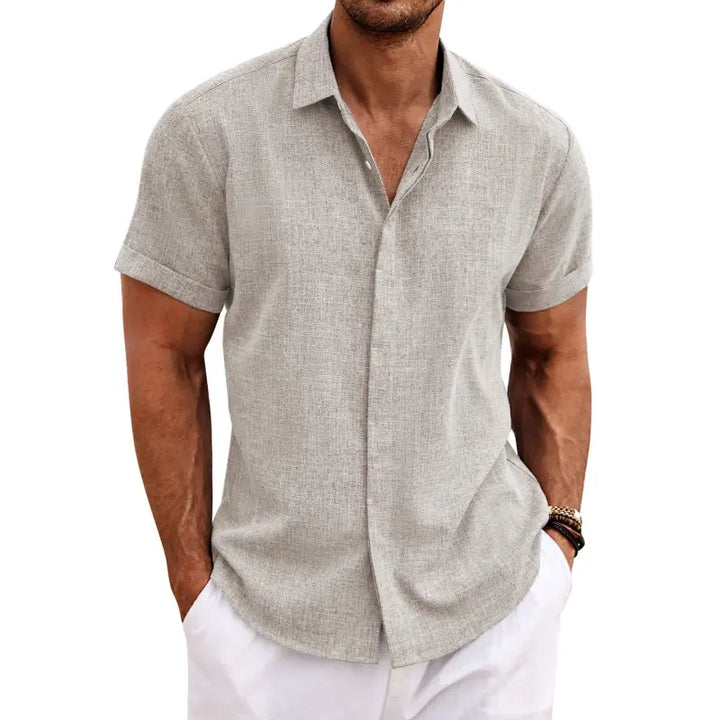 Coastal Breeze Linen Shirt