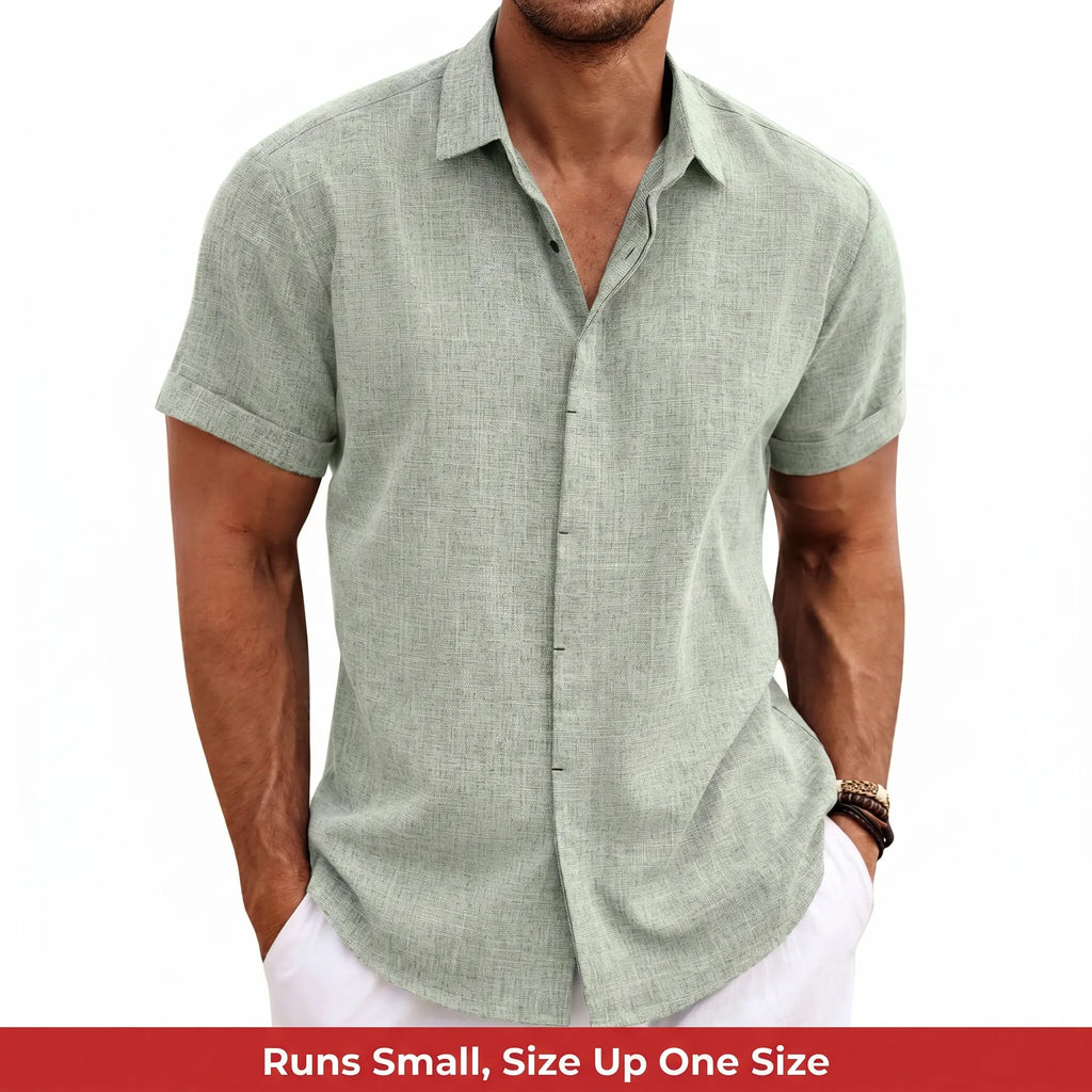 Coastal Breeze Linen Shirt