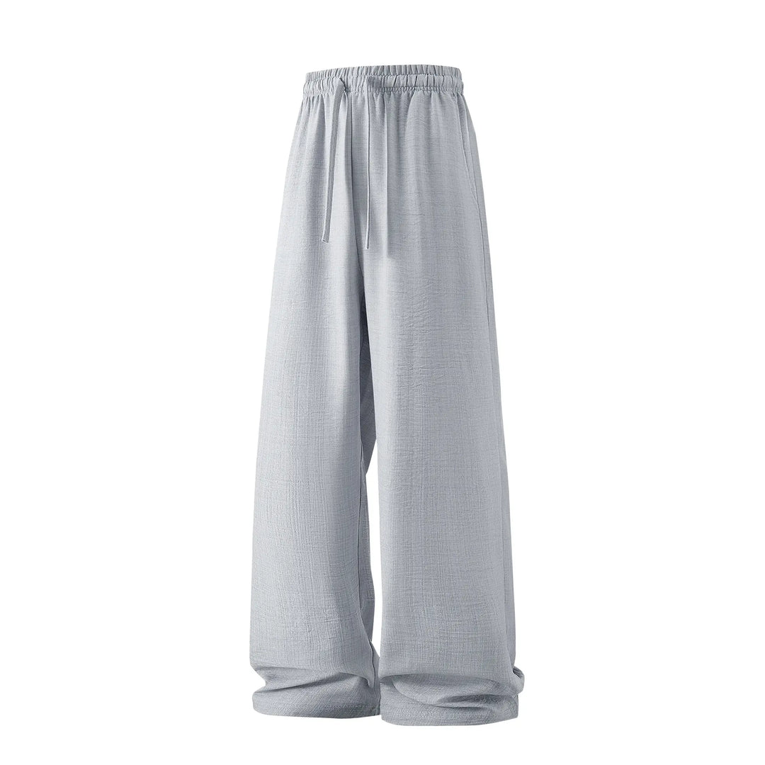 RELAXED FIT LINEN PANTS