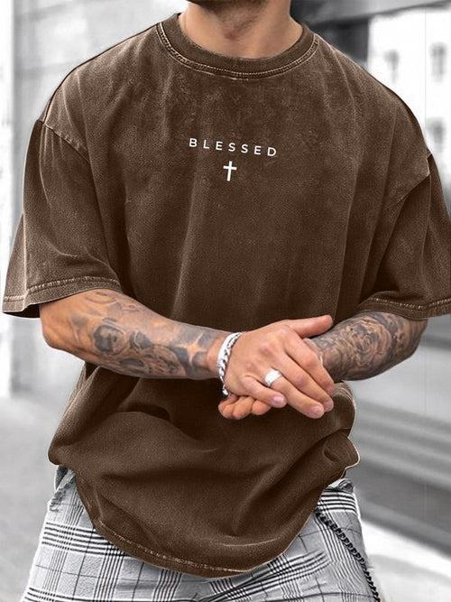 Blessed Vintage Oversized Tee
