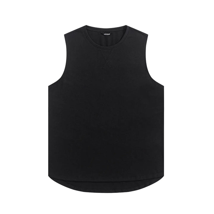 Extended Curve Hem Muscle Tee