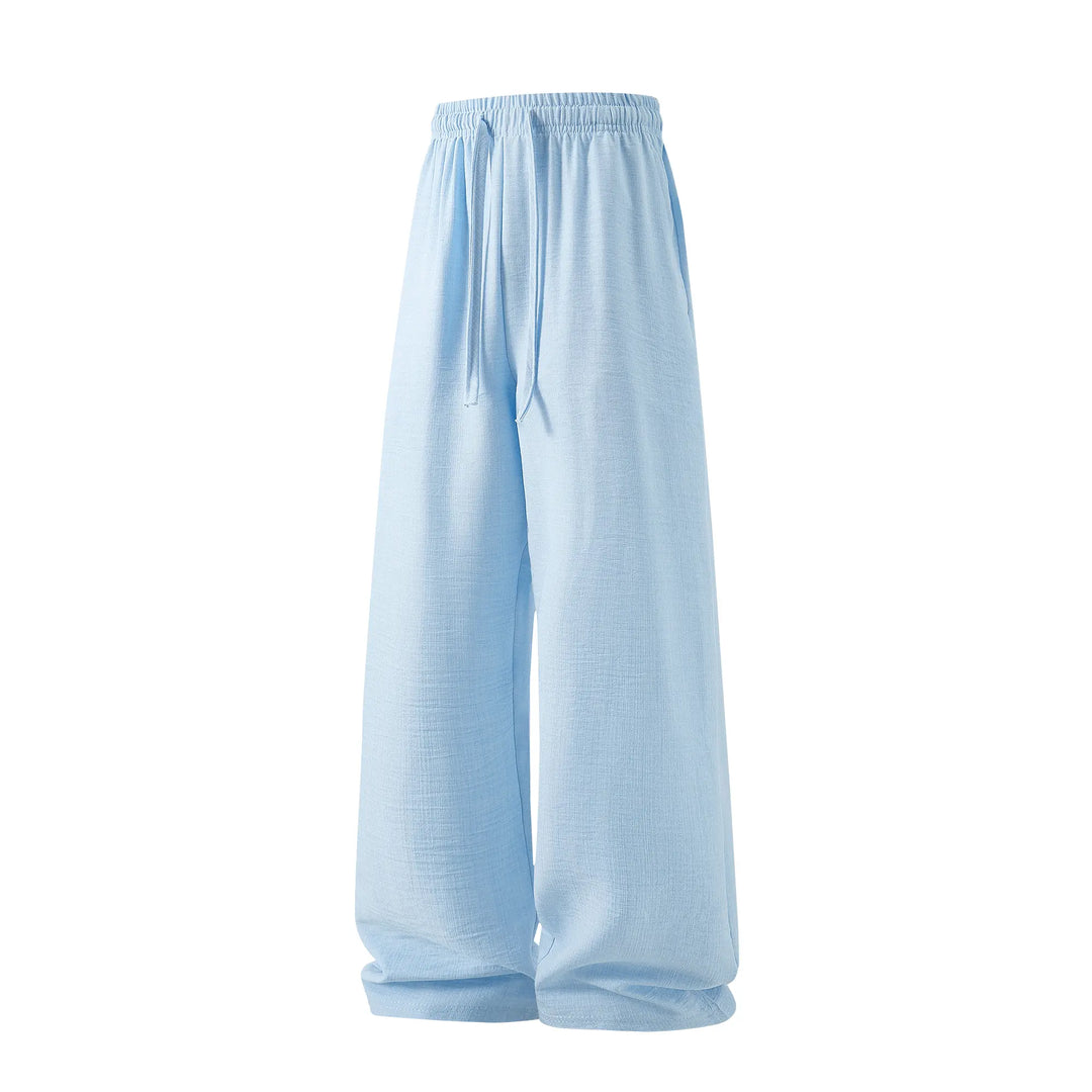 RELAXED FIT LINEN PANTS