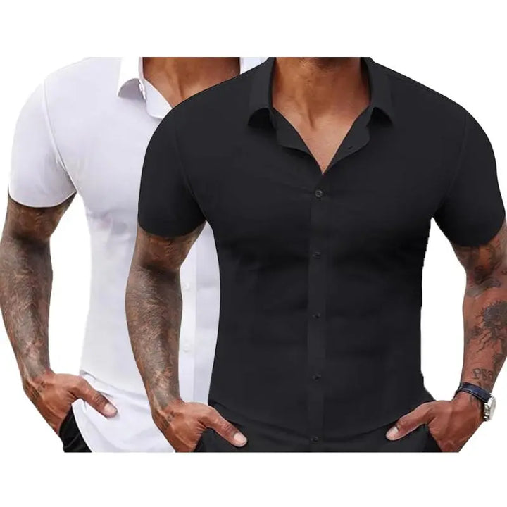 Plus Size Essential stretch shirt