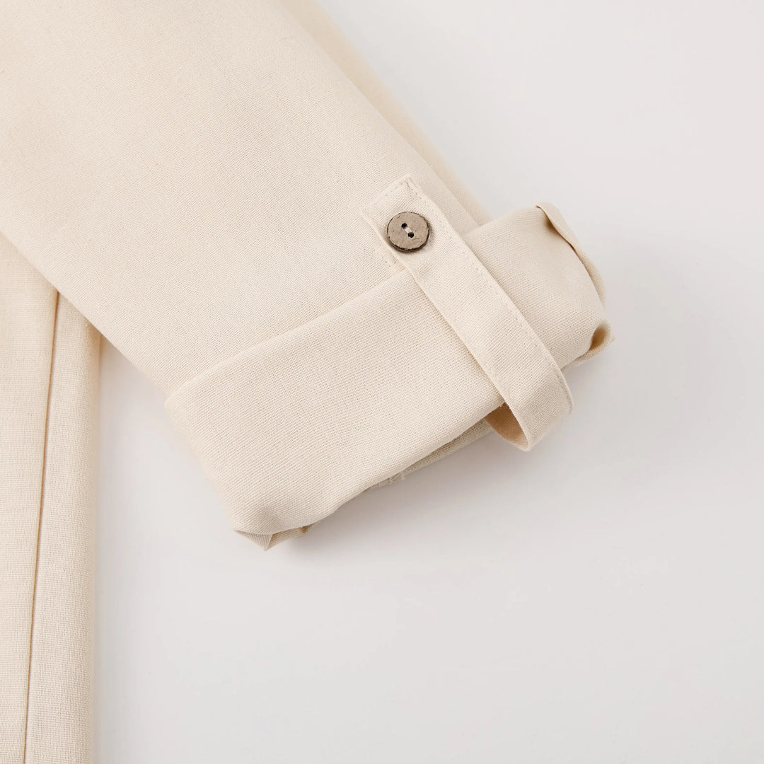 Plus Size Linen Shirt
