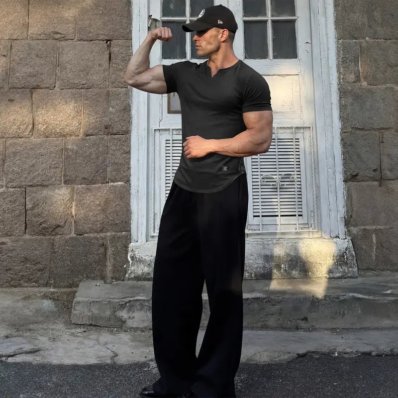 Muscle Fit V-Neck Performance Tee