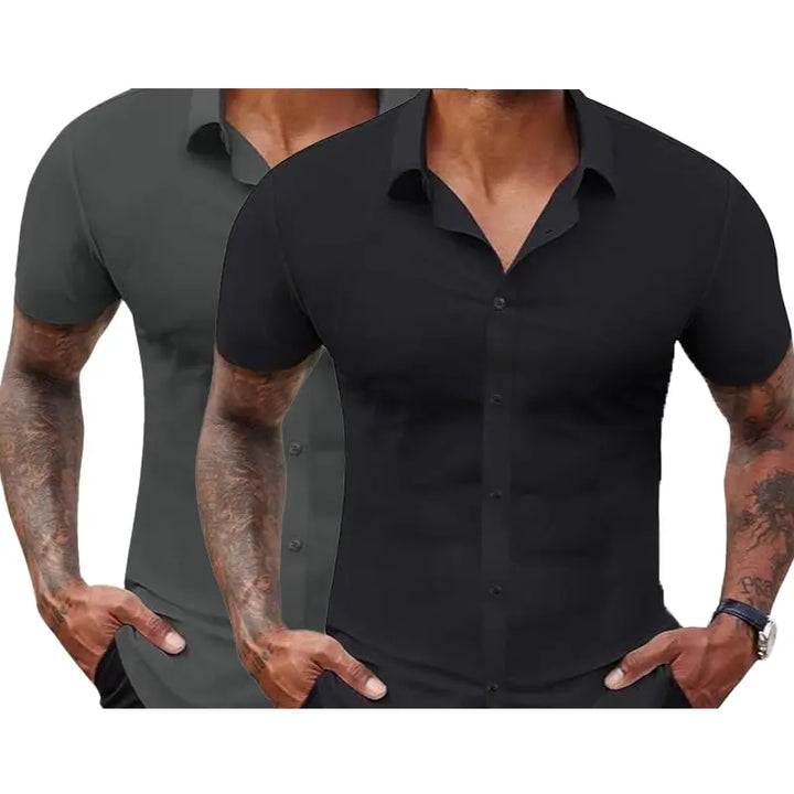 Plus Size Essential stretch shirt