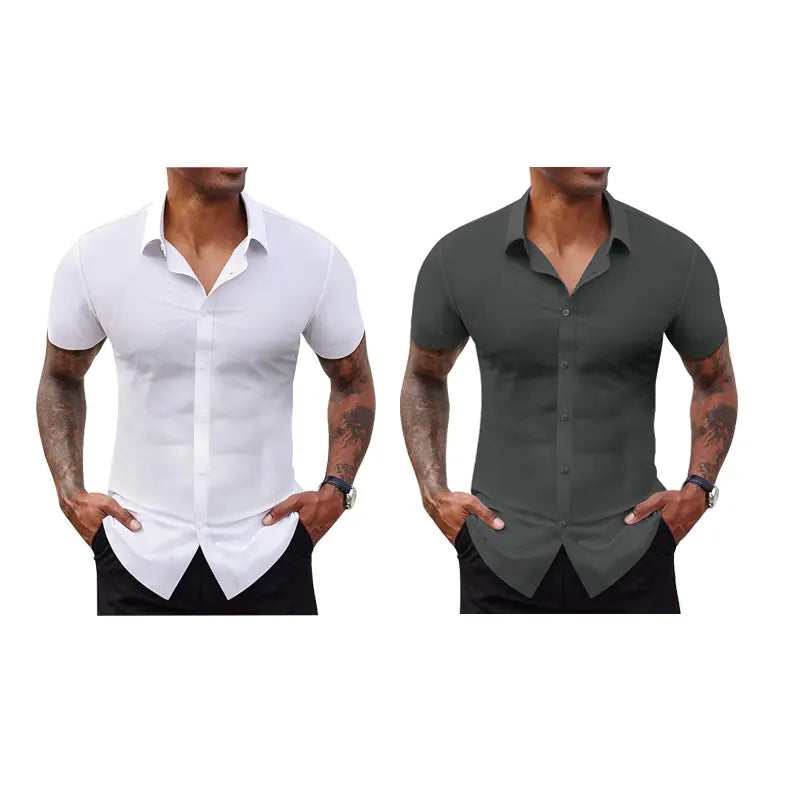 Plus Size Essential stretch shirt