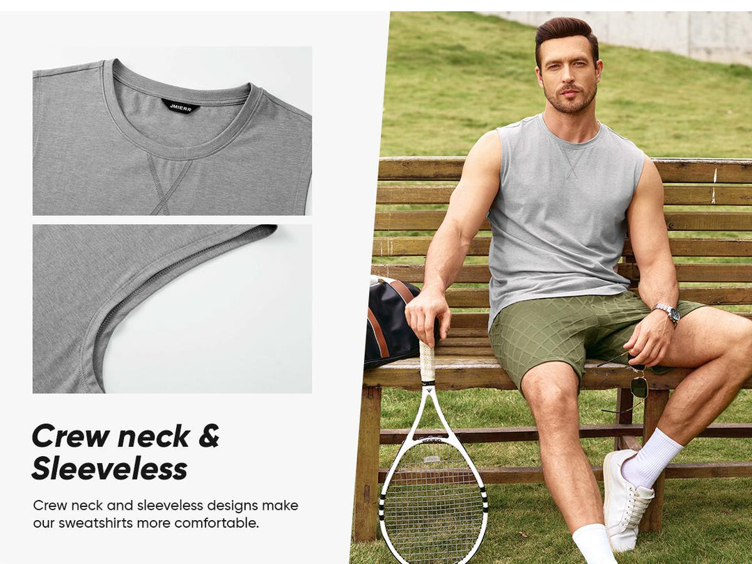 Extended Curve Hem Muscle Tee