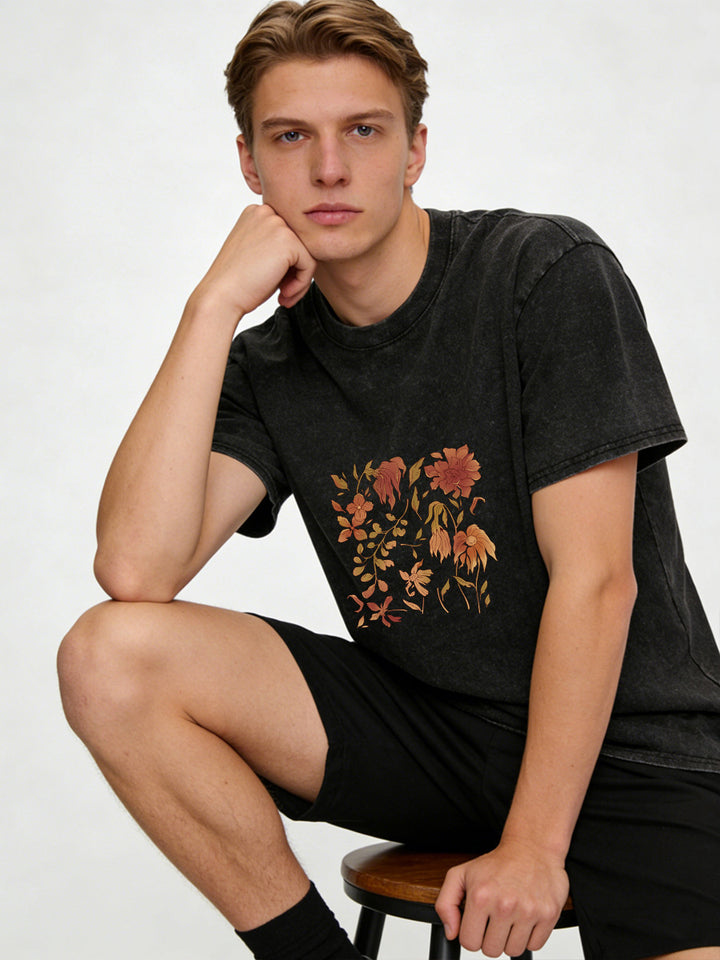 Vintage Botanical Washed Tee