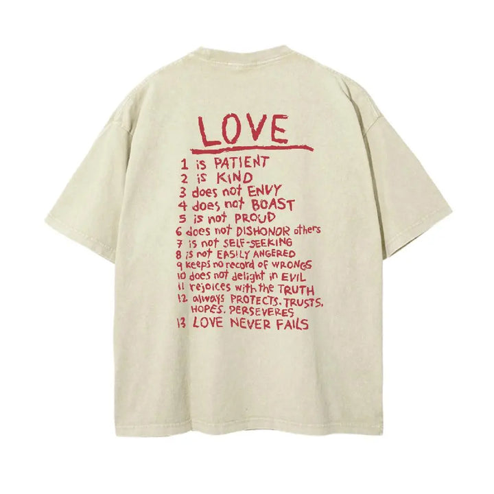 LOVE LIKE JESUS VINTAGE FAITH TEE