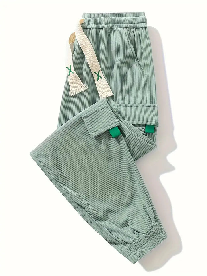 Plus Size Corduroy Joggers