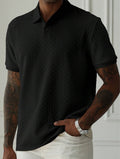 Executive Texture Knit Polo
