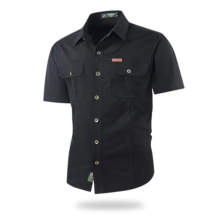 outdoor casual short-sleeve work shirt