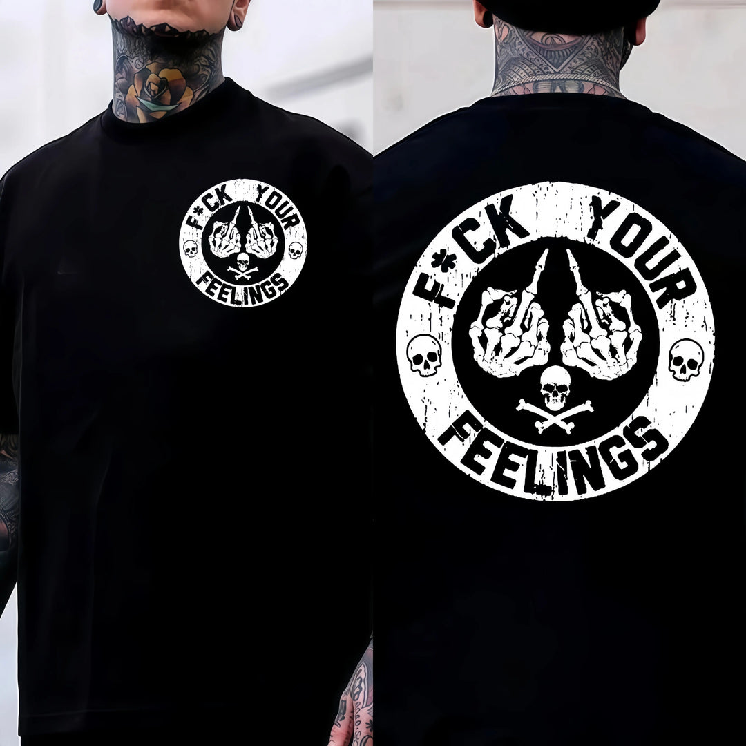 BOLD SKULL STATEMENT TEE