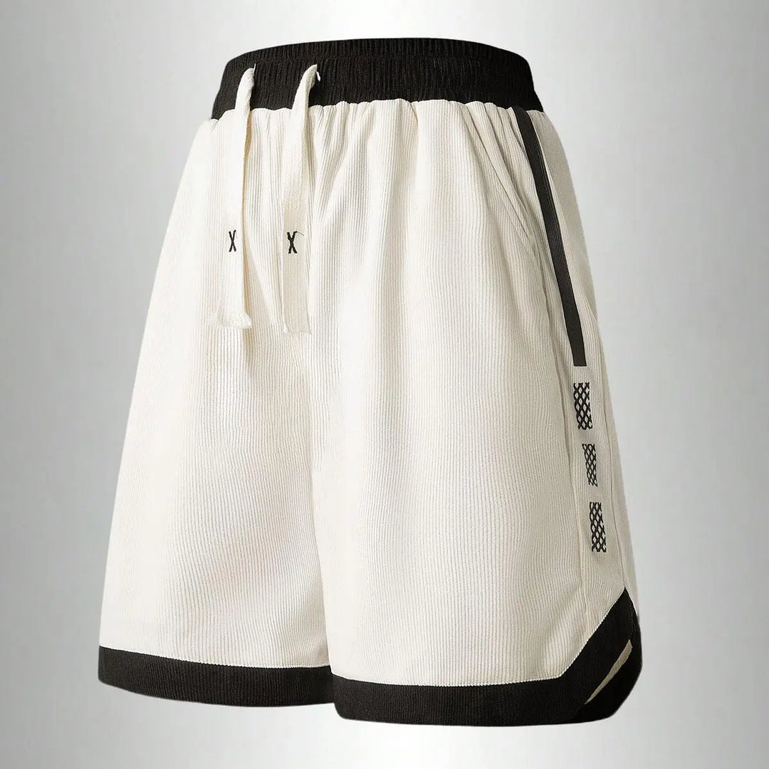 Colorblock Casual Athletic Shorts