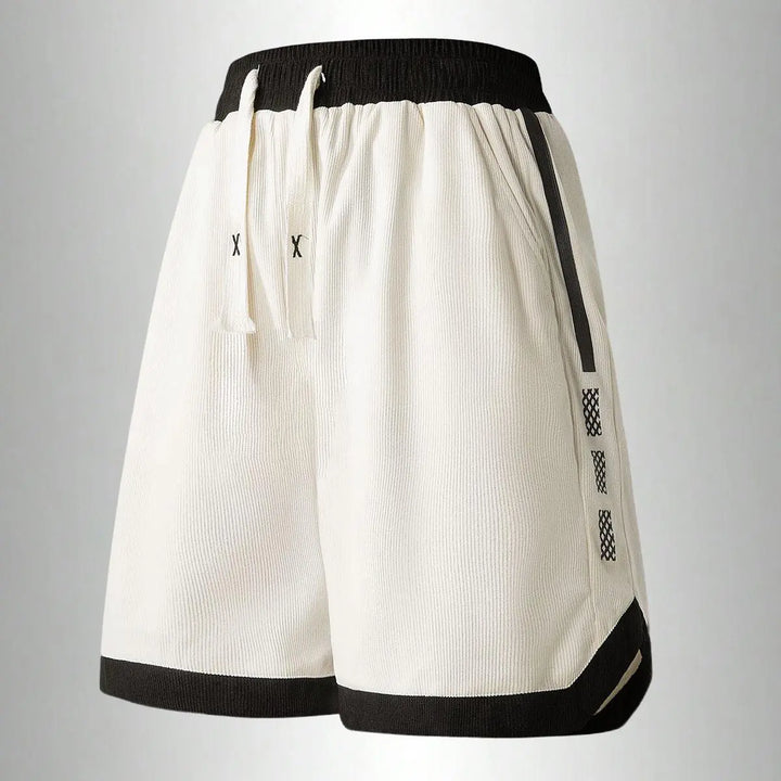 Colorblock Casual Athletic Shorts