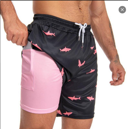 SharkWave 2-in-1 Beach Shorts
