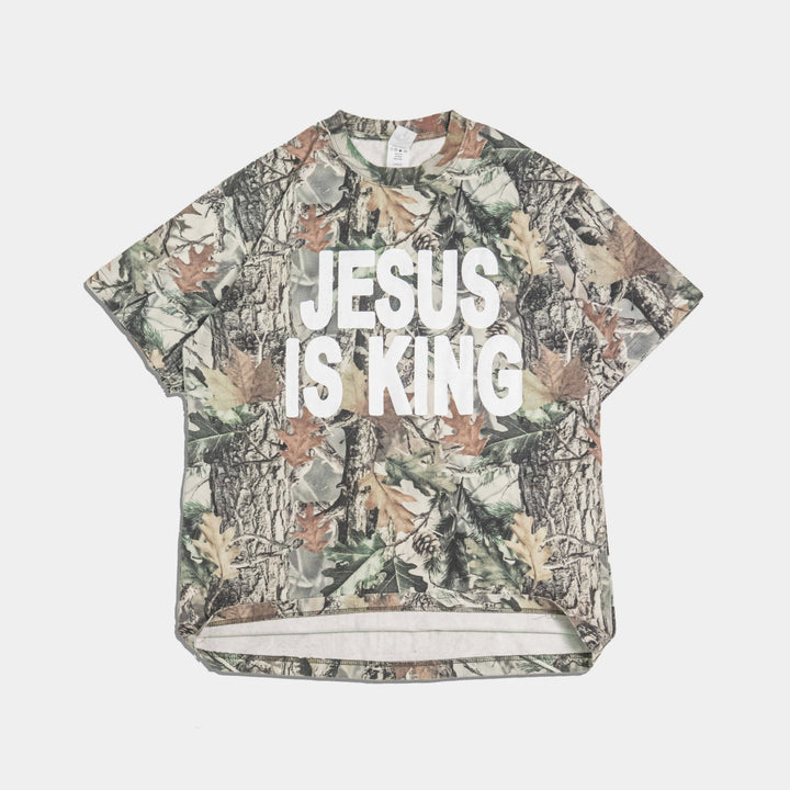 Jesus Is King Camo Faith Tee