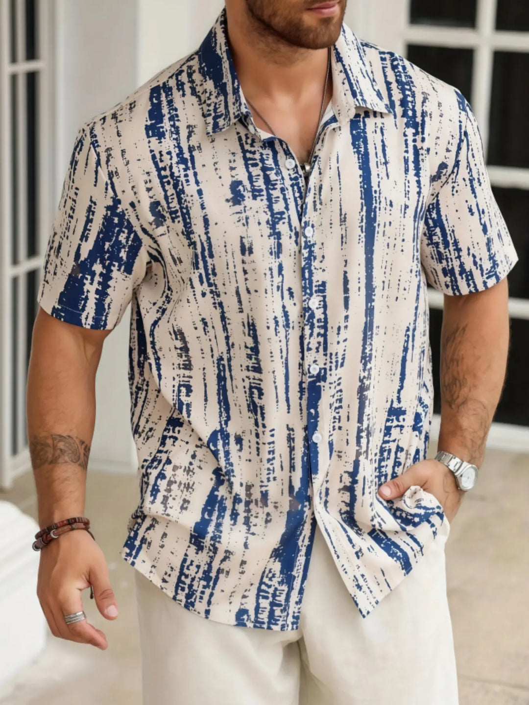 BrushWave Resort Shirt