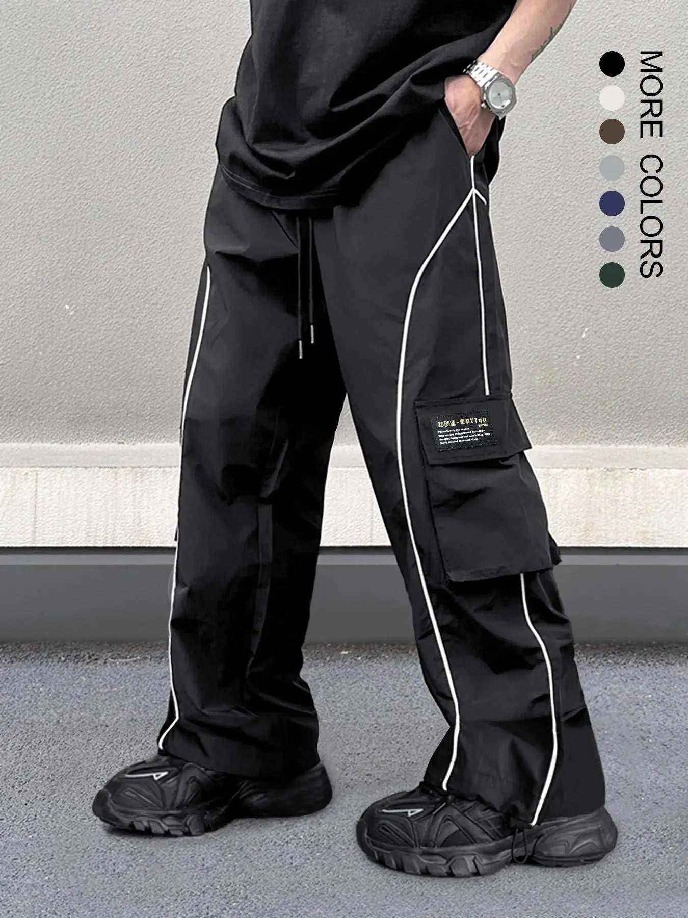 Urban Flow Reflective Cargo Joggers