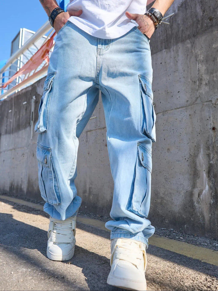Street-Ready Utility Jeans