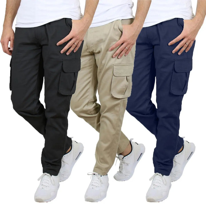 3-PACK FLEX STRETCH CARGO PANTS
