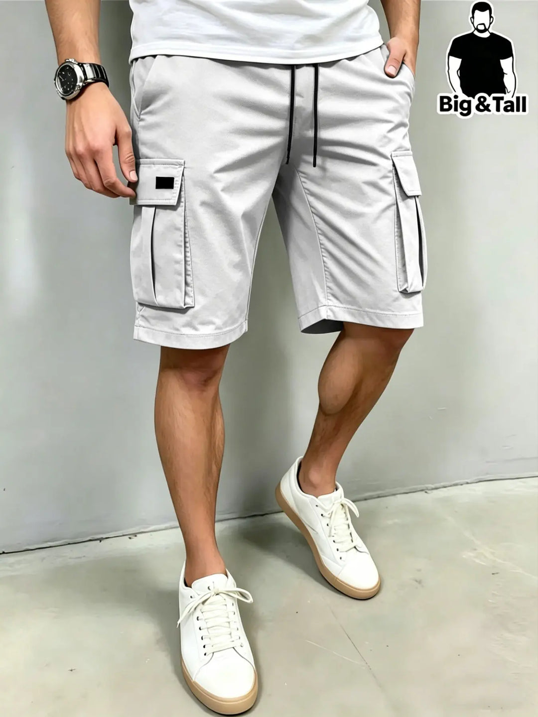 BIG &amp; TALLCARGO SHORTS