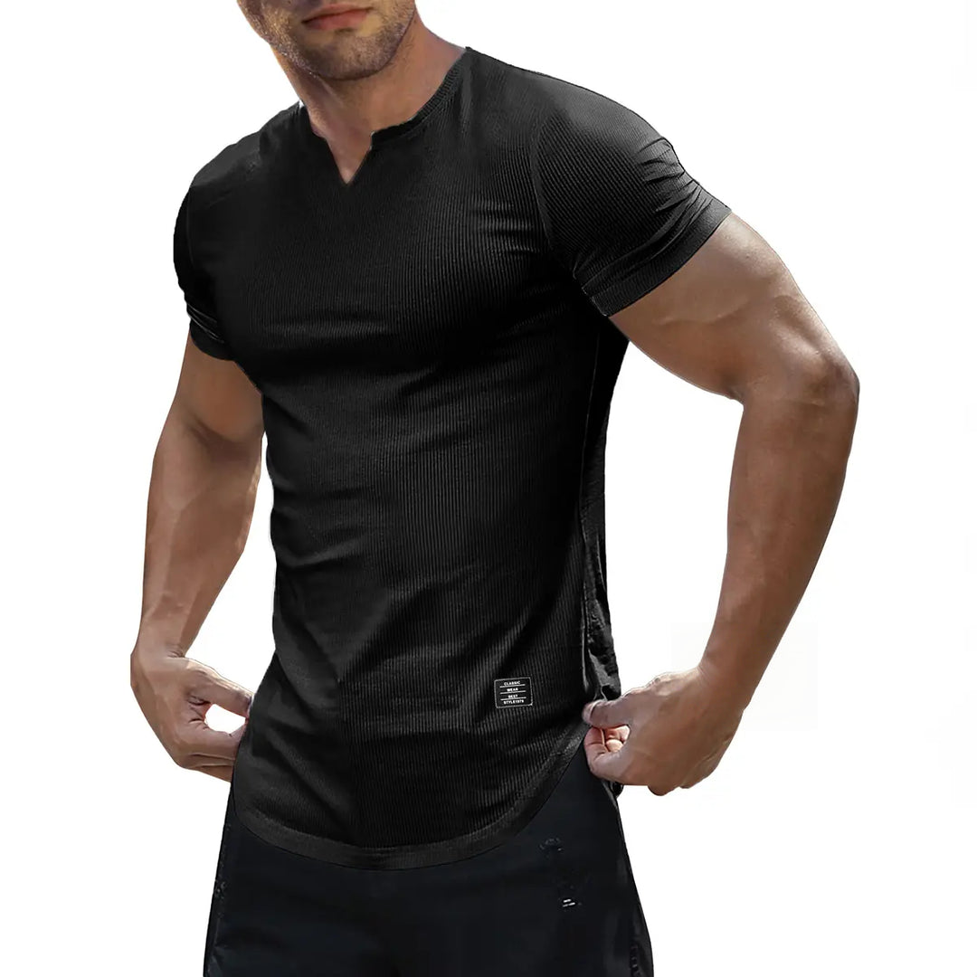 Muscle Fit V-Neck Performance Tee