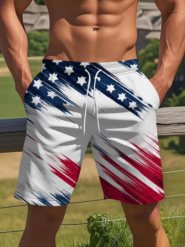 STARS &amp; STRIPES SUMMER SHORTS