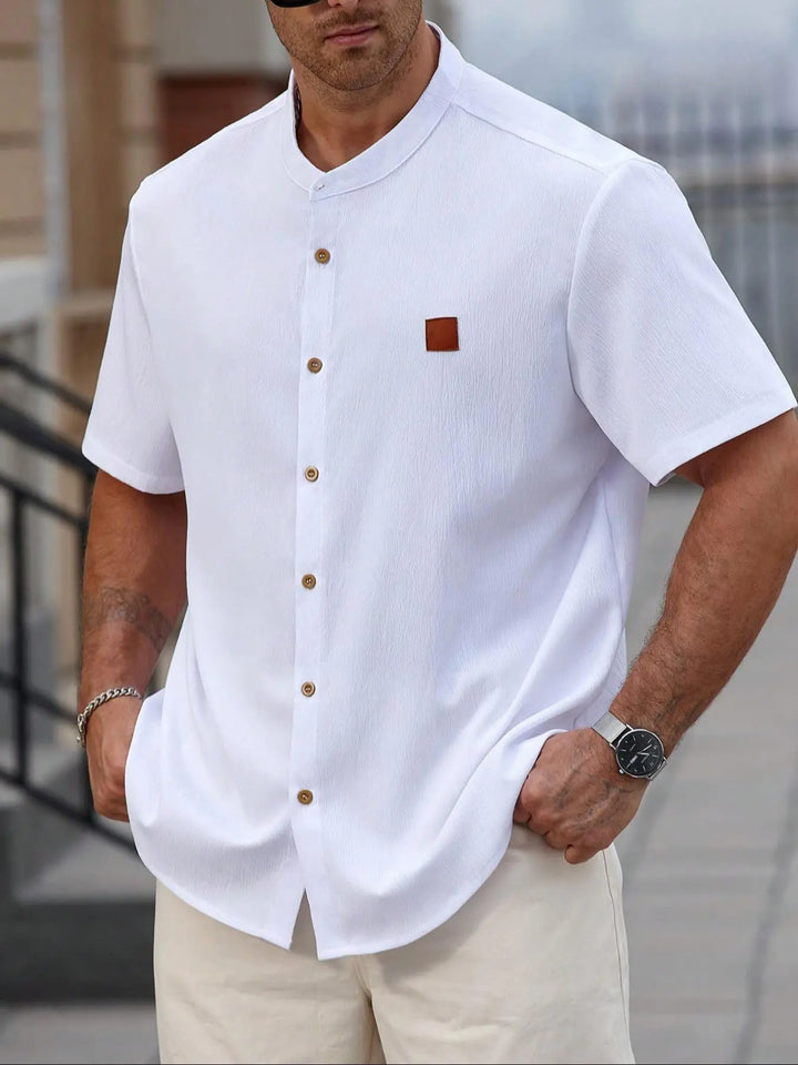 Timeless Minimal Resort Linen Shirt