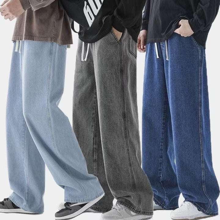 Light Wash Baggy Jeans