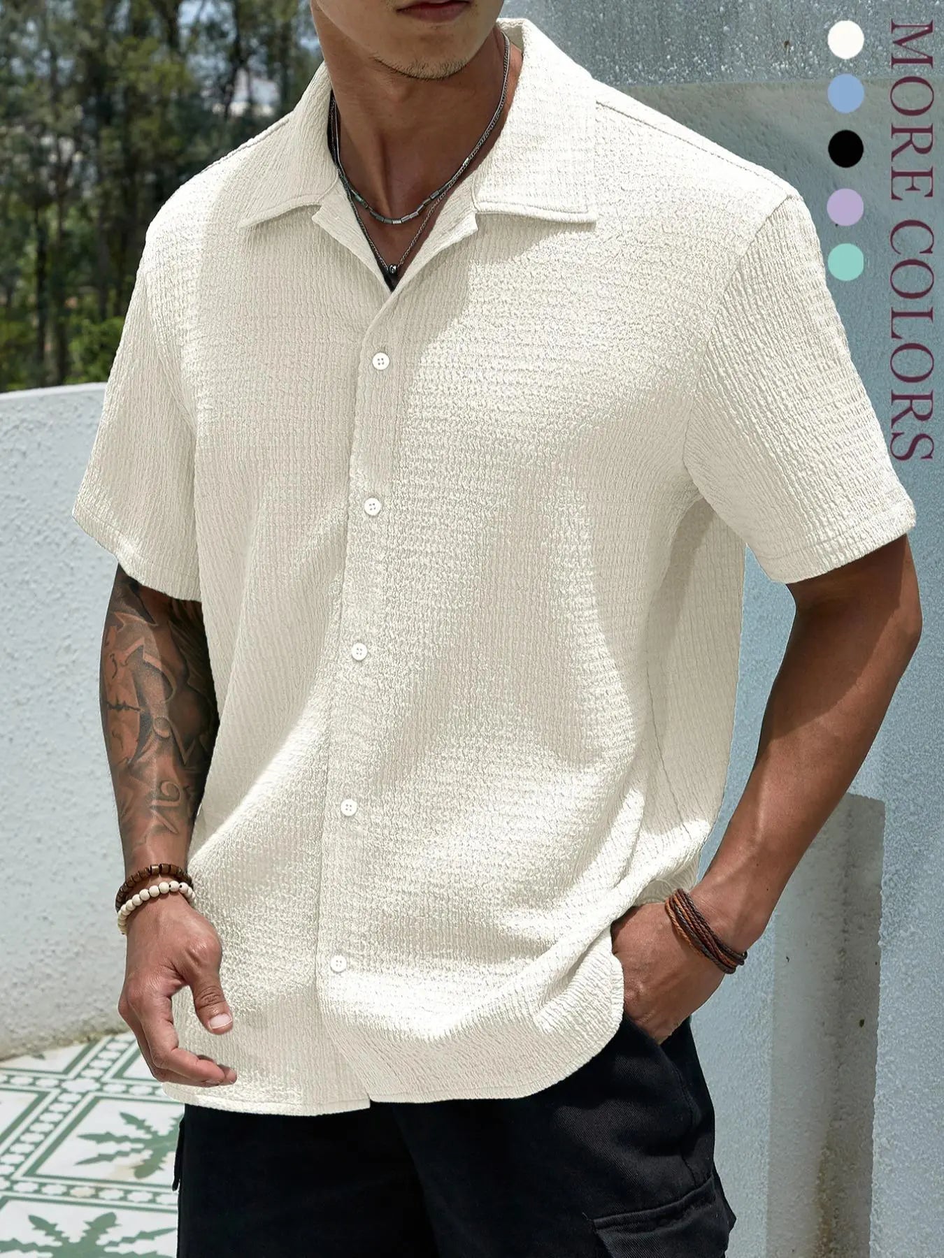 Monaco Breeze Textured Resort Shirt