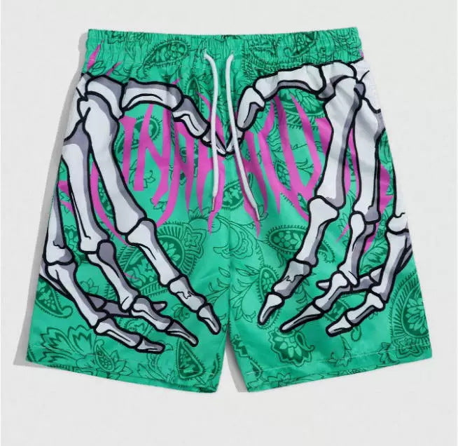 Skeletal Grip Shorts