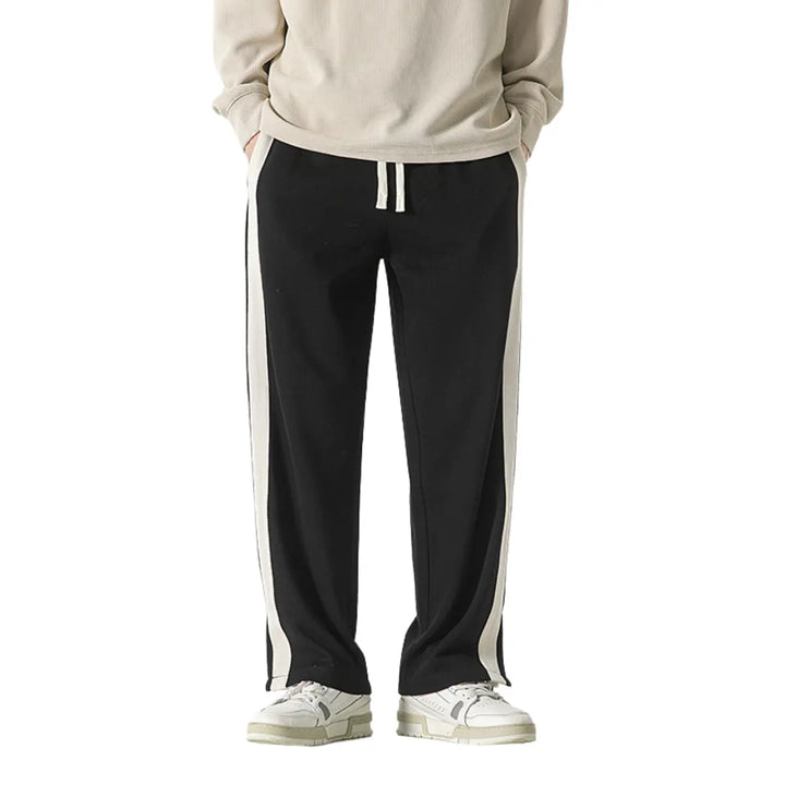 Retro Striped Athleisure Track Pants
