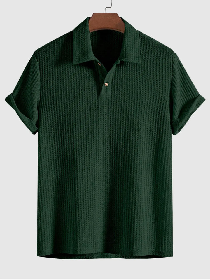 Prestige Knit Textured Polo Shirt