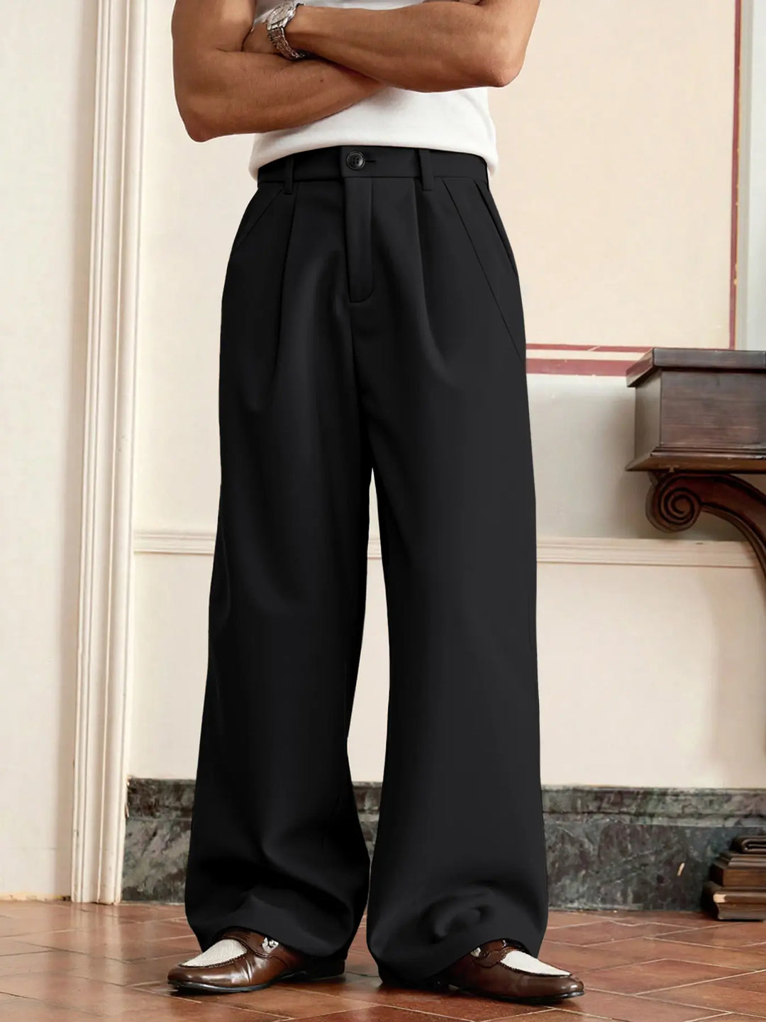 TALL WIDE LEG COMFORT PANTS