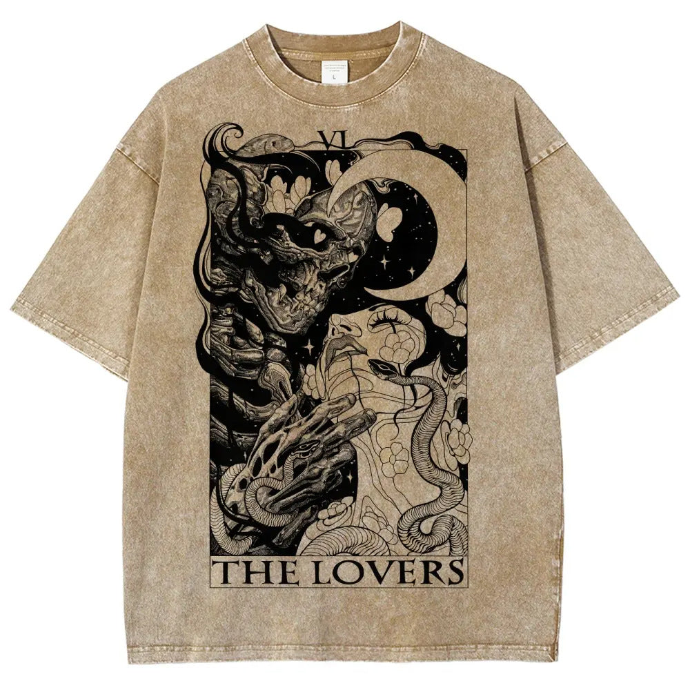 Vintage Wheel of Fortune Washed Graphic Tee