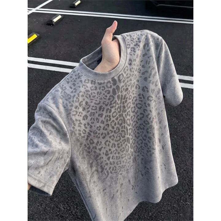 Sweat Reactive Leopard Print T-Shirt