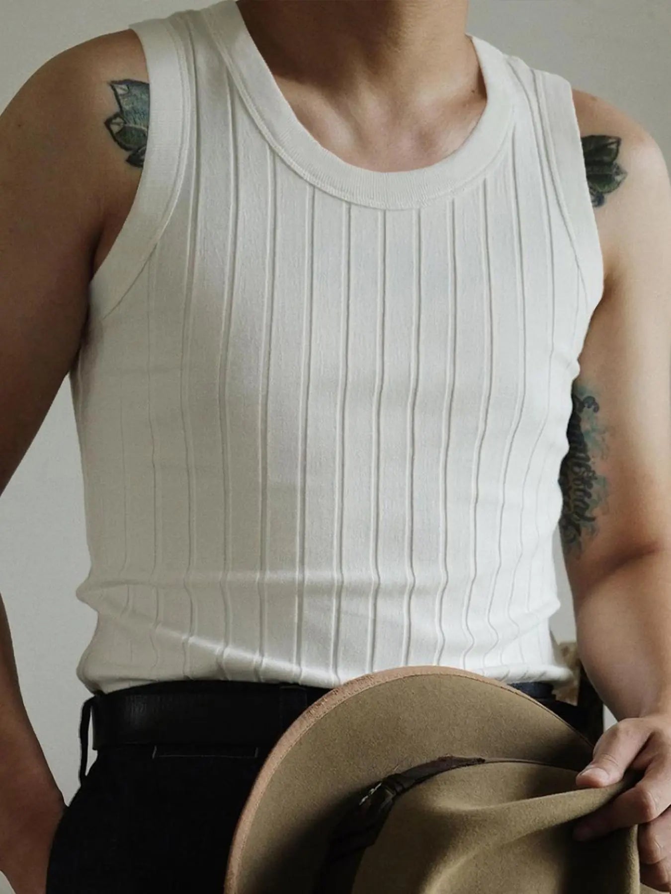 Heritage Ribbed Knit Tank