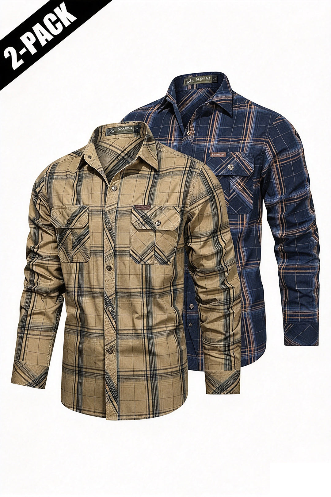 Zeeyr Men’s long-sleeve striped shirt