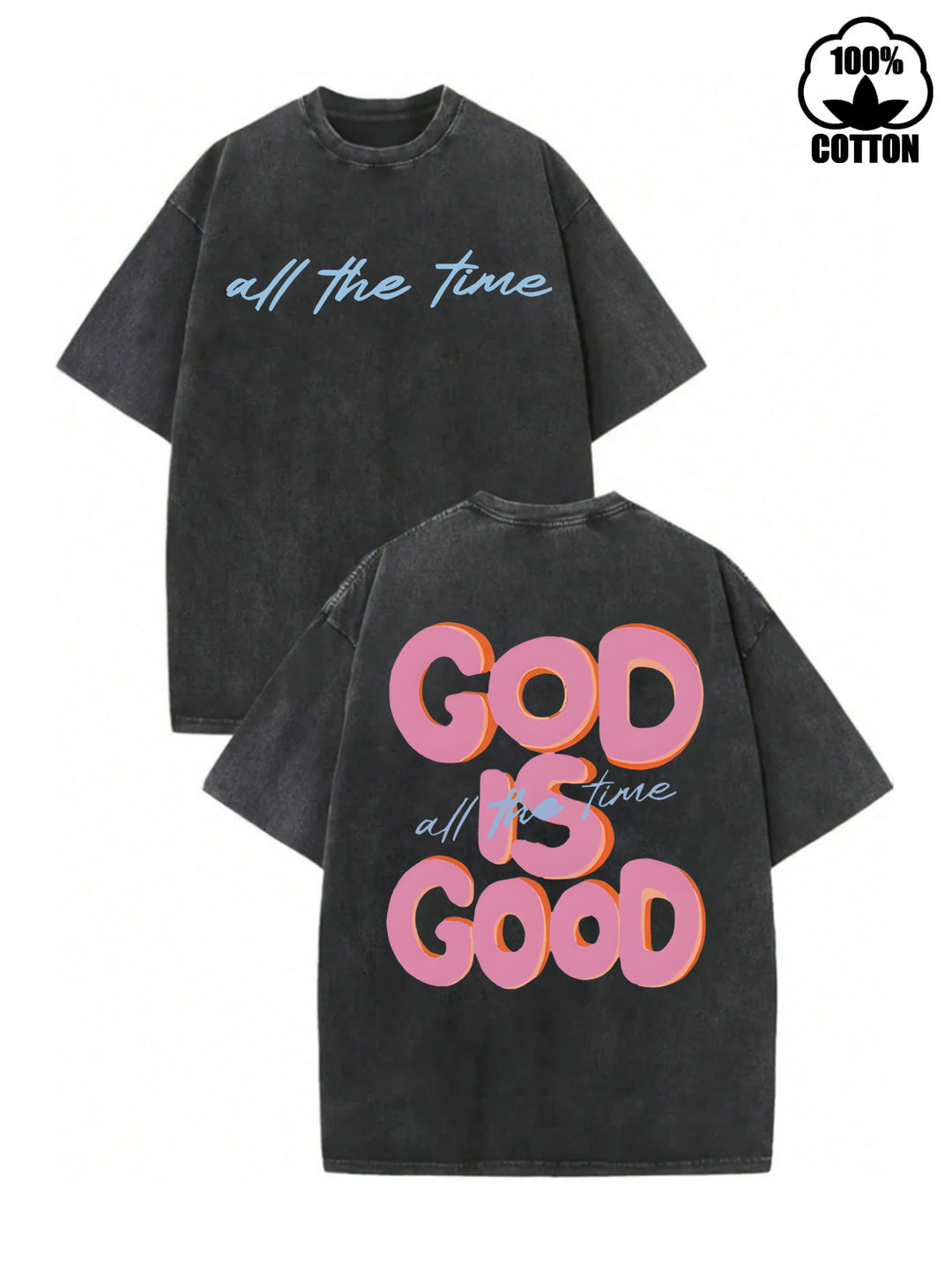 GOD IS GOOD VINTAGE FAITH TEE