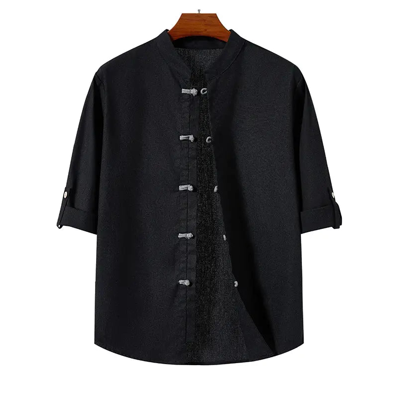 Plus Size Linen Shirt
