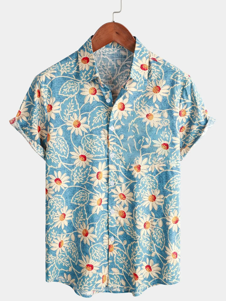 Vintage-inspired Floral Shirt