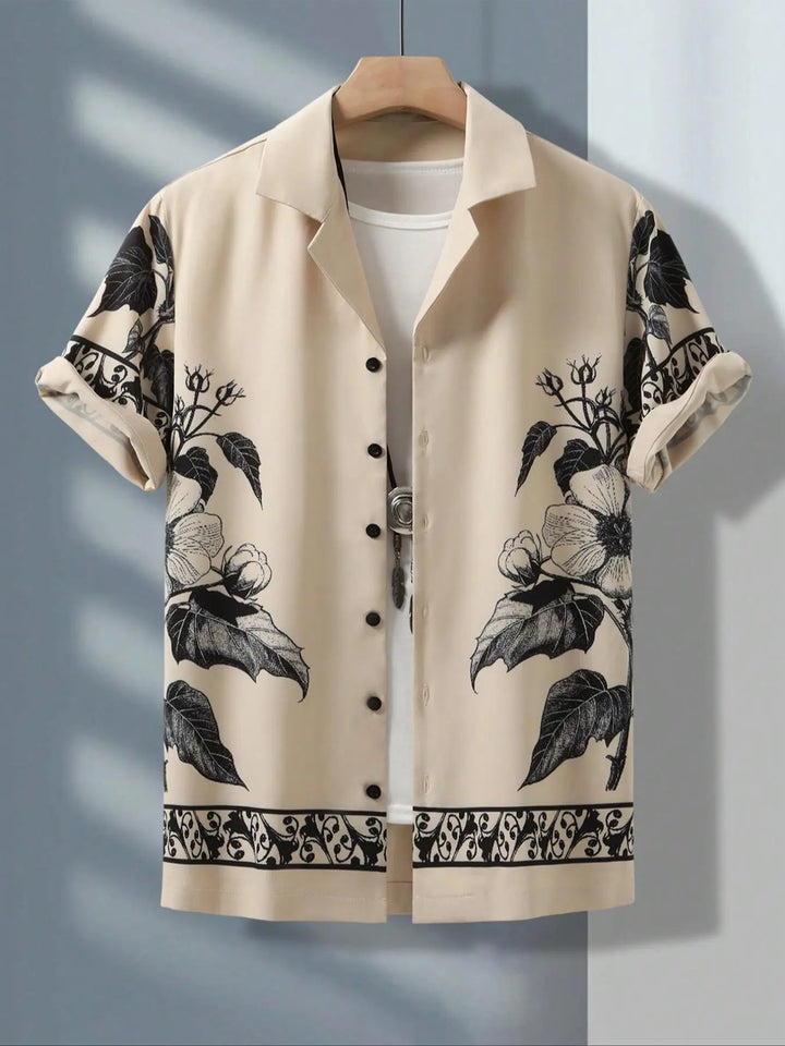 Luxury Botanical Resort Shirt