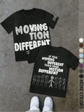 Motion Different Graphic Street Tee