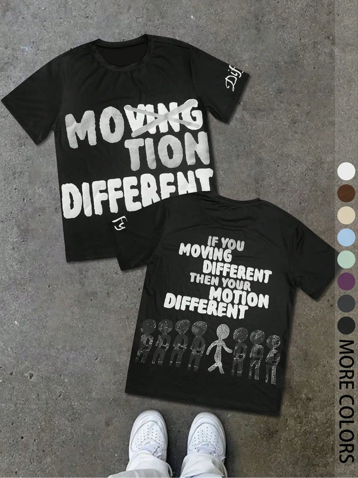 Motion Different Graphic Street Tee