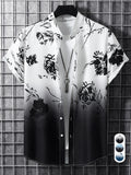 Midnight Bloom Resort Shirt