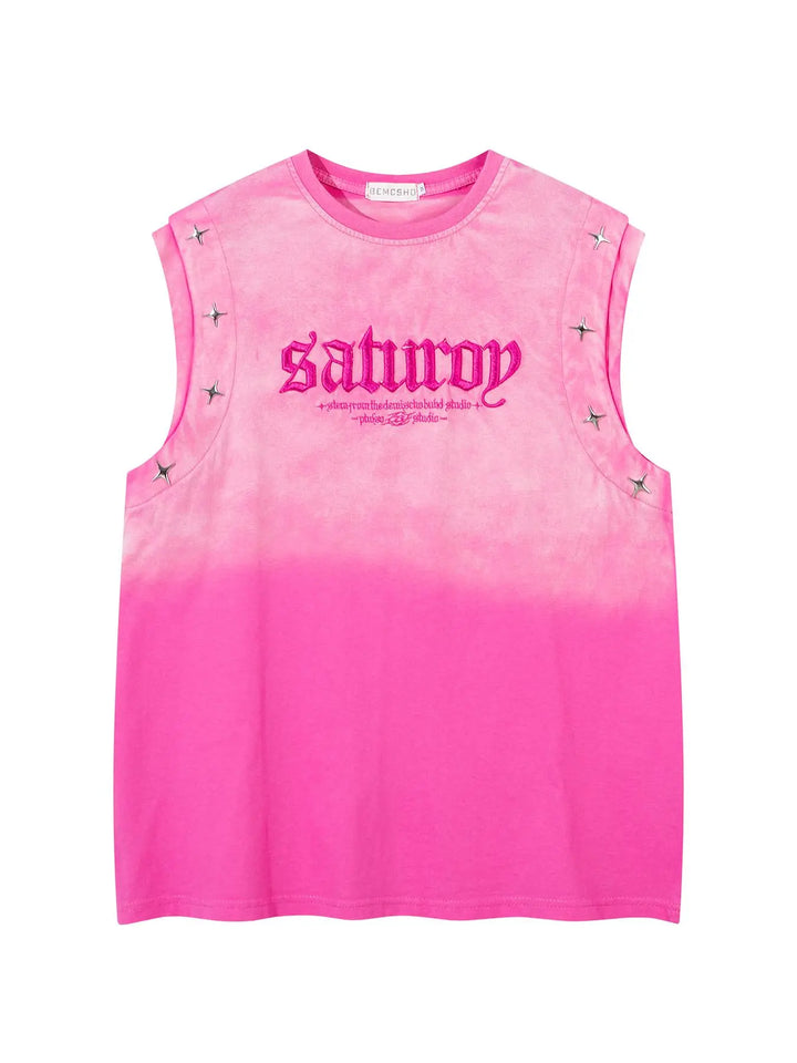 Rebel Pink Washed Tank
