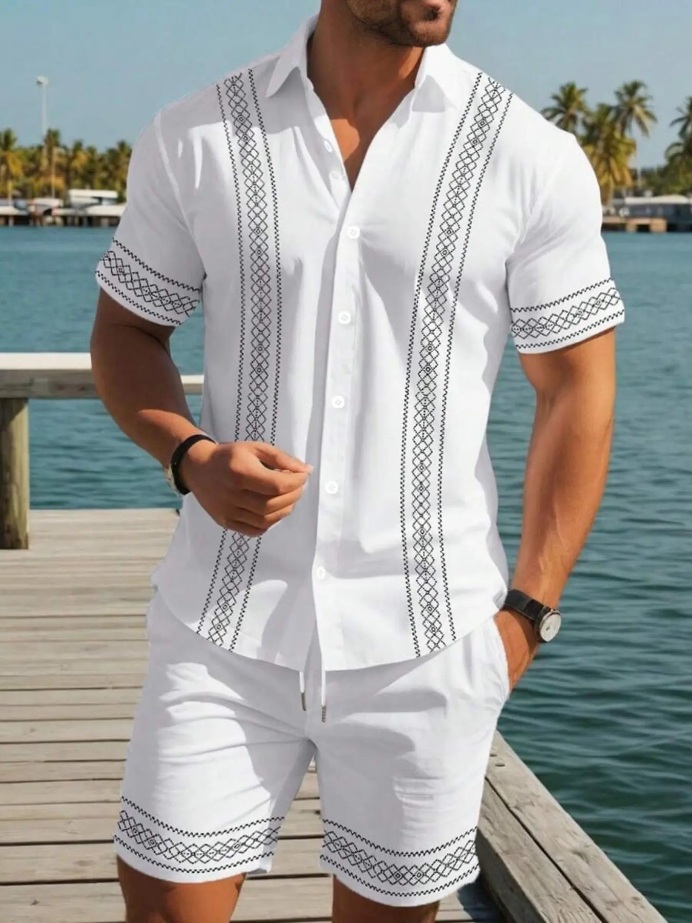 Santorini Riviera Matching Set